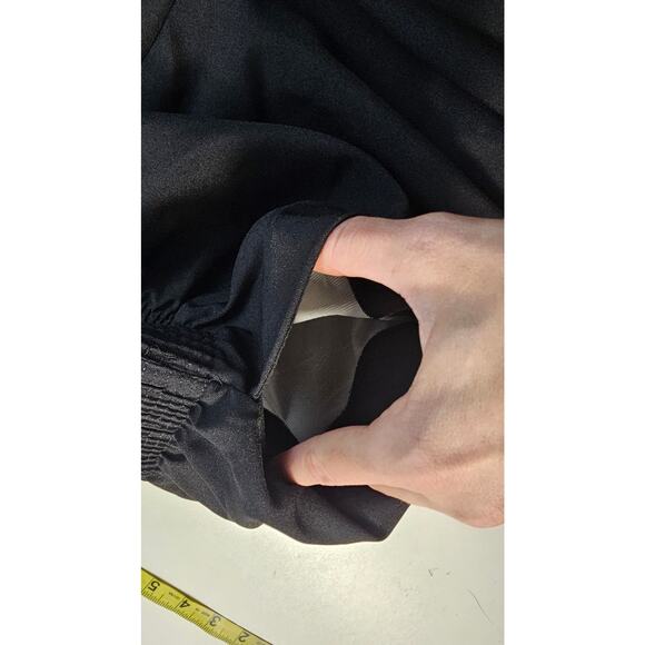 Allison daley sz 16 black pull on pants with pockets wide leg EUC casual career+ - Picture 3 of 9